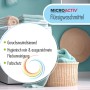 Microactiv Color Flüssigwaschmittel 6x10l für strahlende Farben und hygienische Sauberkeit.