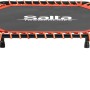 Salta Fitness Trampolin, Ø 128 cm, orange, mit Griffstange. Ideal für dein Workout zu Hause.