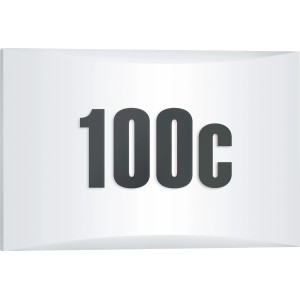 Steinel LED-Hausnummernleuchte L 1 N mit Hausnummer 100c.