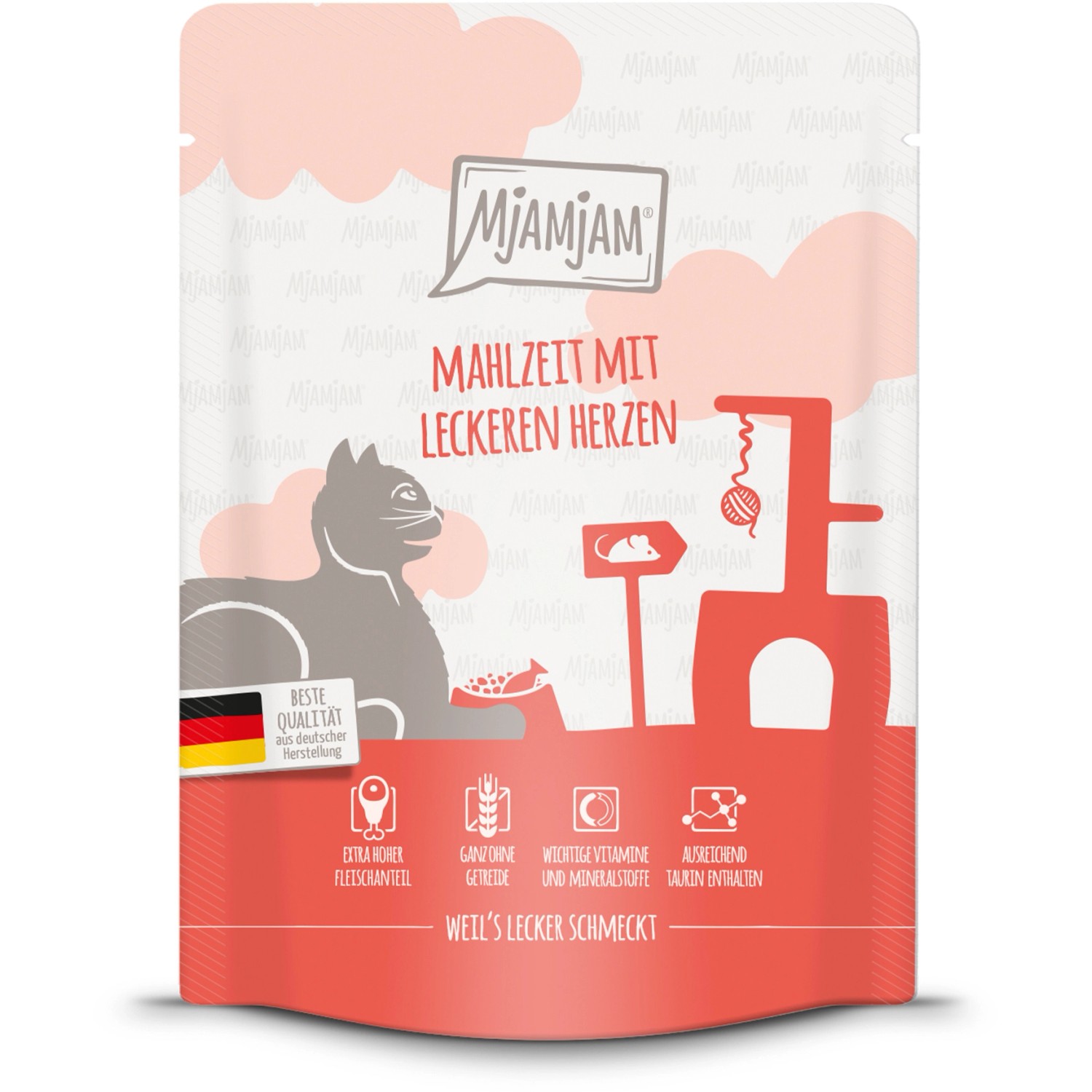 MjAMjAM Mahlzeit mit leckeren Herzen 300 g