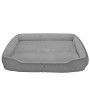 Anthrazitfarbenes Benno Hundebett Sammy, 95x75 cm, mit weichen Rändern für Hunde.