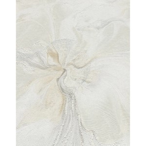Erismann Vliestapete Aurora Liquid Aura Beige mit Marmorwirbeln.