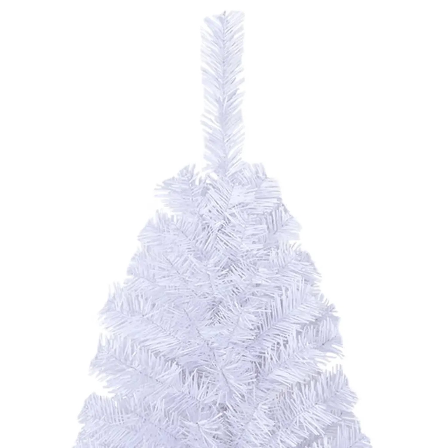 vidaXL Knstlicher Weihnachtsbaum Wei 150 cm PVC kaufen bei OBI