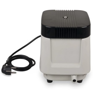 THOMAS LP-150HN Membran-Verdichter Luftpumpe für Teiche, 150 l/min, mit Stromkabel.