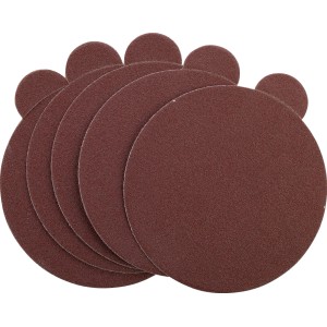 Proxxon Edelkorund-Schleifscheiben, Korn 80, für Tellerschleifer TG 125/E, 5er-Set.