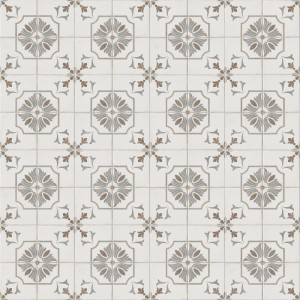 Cersanit Albergo Bodenfliese, Feinsteinzeug, Tales Multicolour, 42x42 cm, Patchwork-Design.