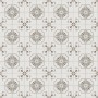 Cersanit Albergo Bodenfliese, Feinsteinzeug, Tales Multicolour, 42x42 cm, Patchwork-Design.
