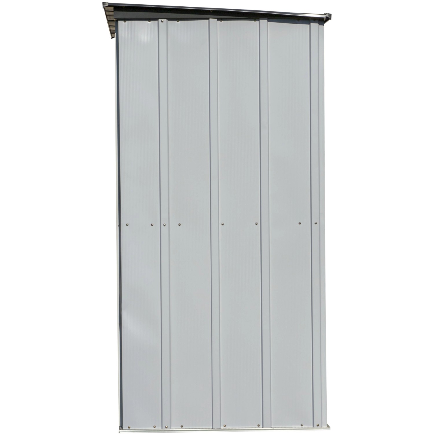 Spacemaker Gartenschrank 5x3 Geräteschrank Lichtgrau Anthrazit 172 cm x 100 cm