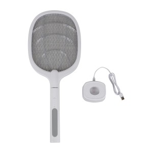 Windhager Fliegenklatsche 2-in-1 elektrisch mit Ladestation, zur Insektenabwehr.