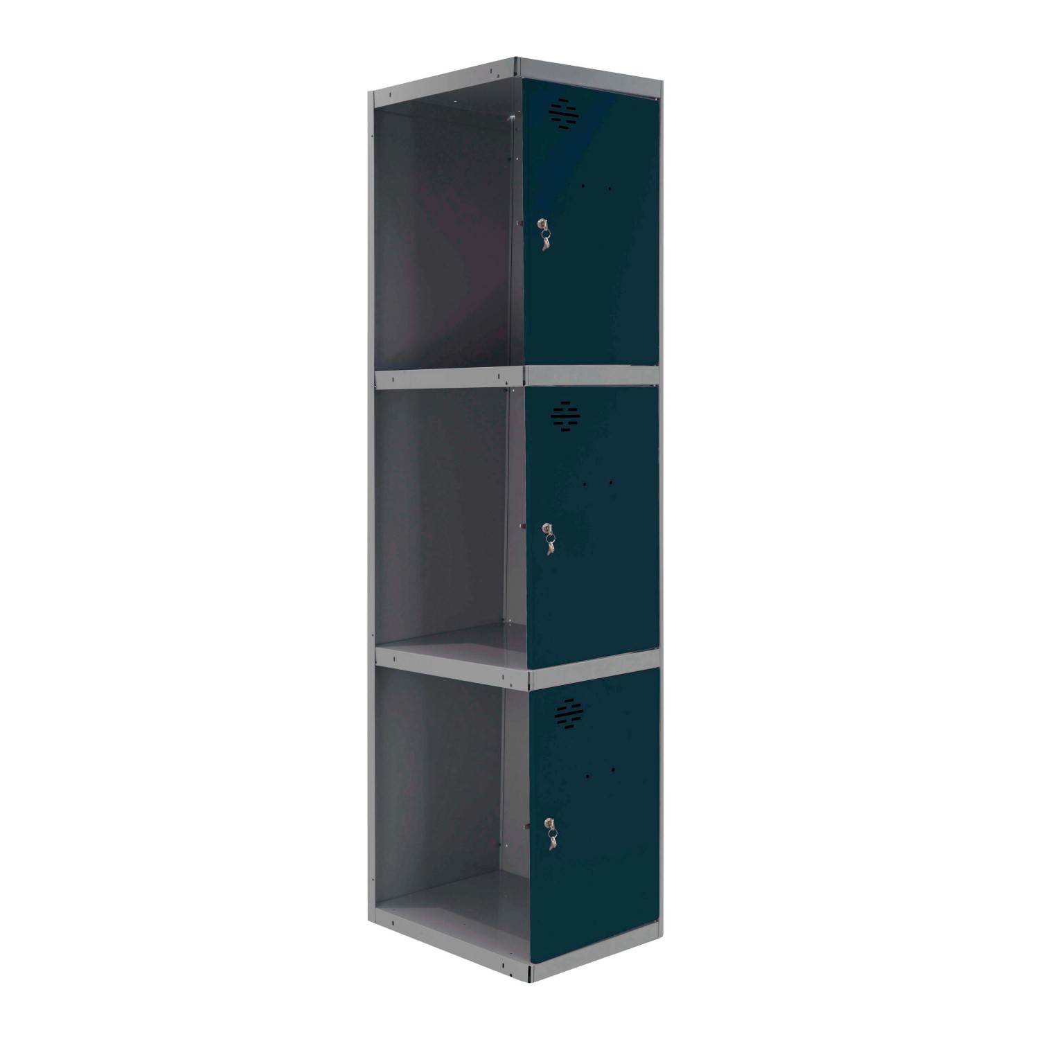 PROREGAL Spind AMEGO HxBxT 180 x 40 x 50 cm 3 Abteile Anbaumodul Anthrazit- günstig online kaufen