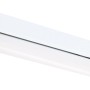 Graue LED-Unterbauleuchte, 120 cm, 18 W, mit neutralweißem Licht für Werkstatt, Büro oder Keller.