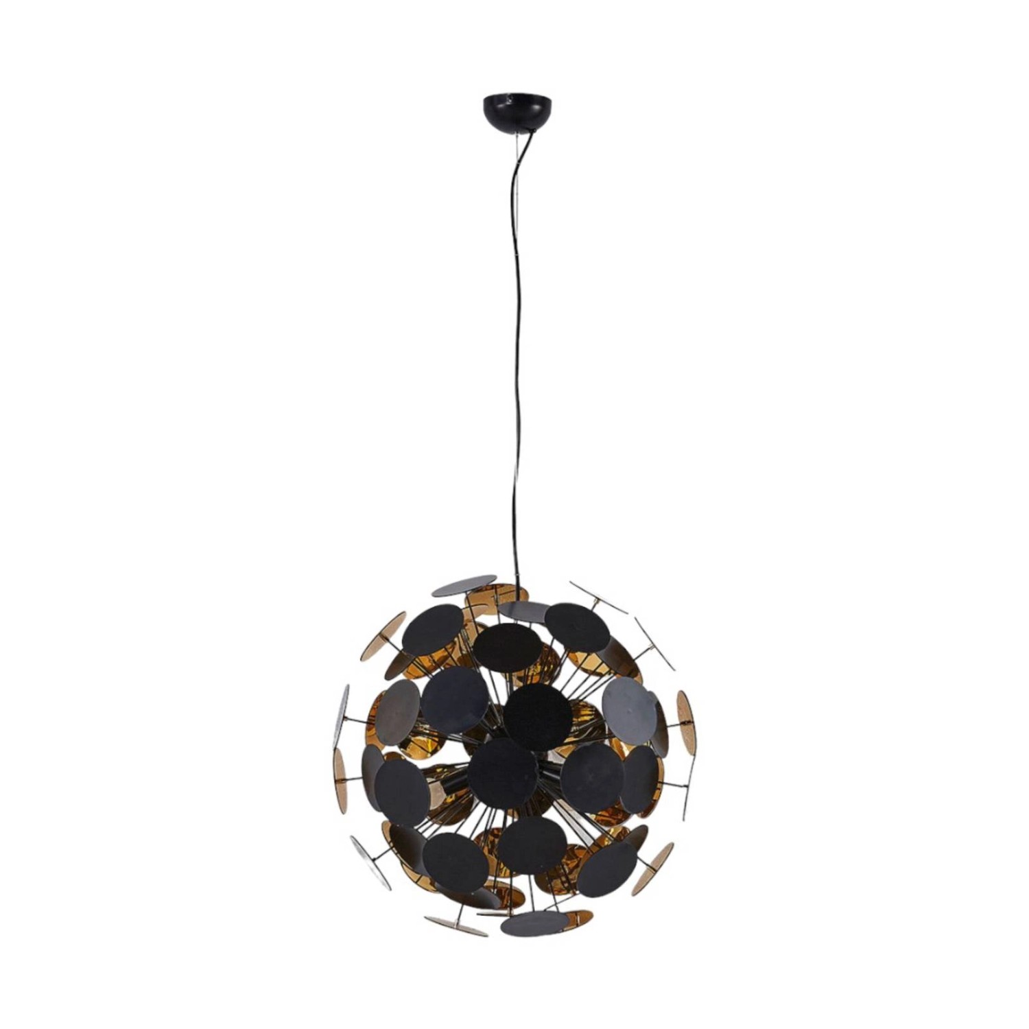 Lindby Pendelleuchte Kinan 9621169 Modern in Schwarz 5-flammig E14 Wohnzimmerleuchte