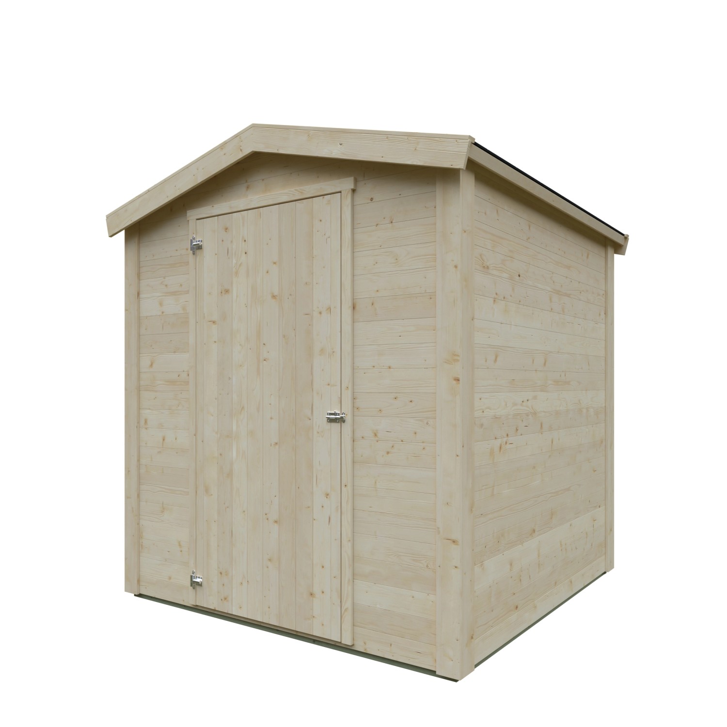 Kiehn-Holz Gerätehaus KH 16-004 Natur Unbehandelt 179 cm x 176 cm