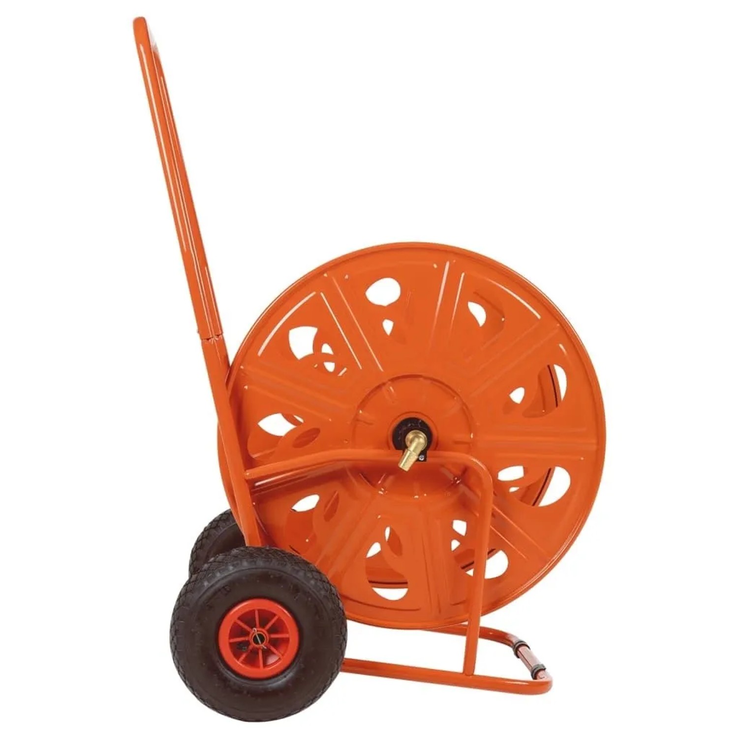 vidaXL Schlauchwagen für 140 m Schlauch Stahl 4005287_4