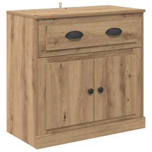 vidaXL Highboard Artisan-Eiche 70 x 35,5 x 67,5 cm Holzwerkstoff 881418