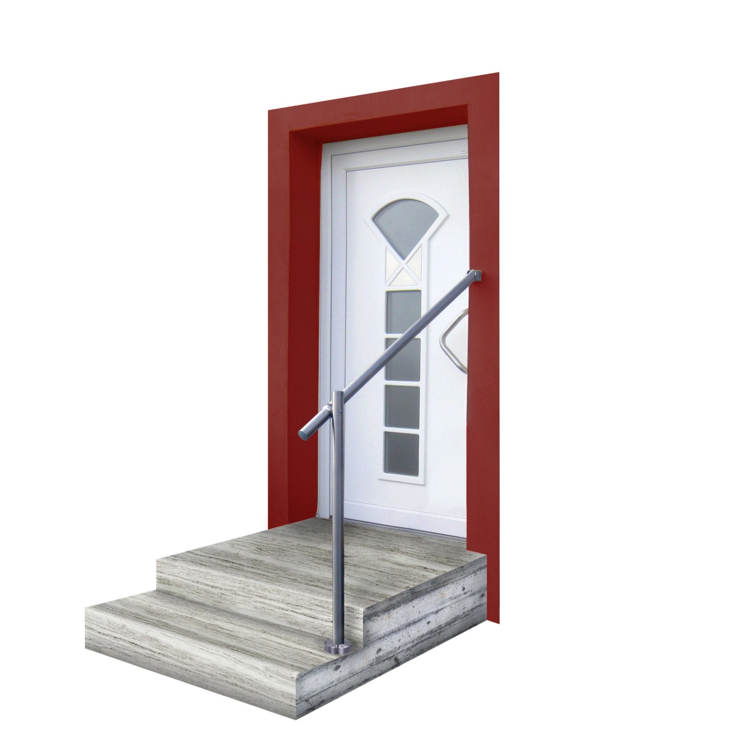 Treba Eingangsgeländer GE6 Bodenmontage 1.150 mm Edelstahl günstig online kaufen