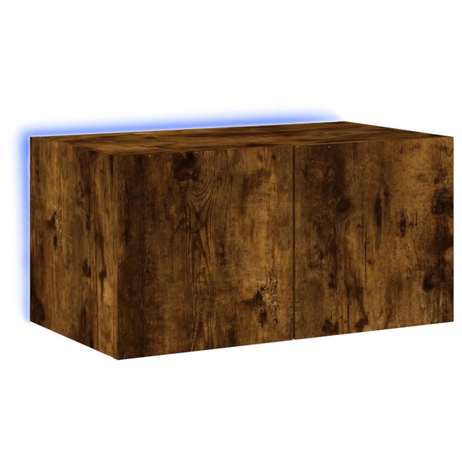 vidaXL TV-Wandschrank mit LED-Leuchten Räuchereiche 60x35x31 cm 837275 günstig online kaufen