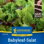 Kiepenkerl Babyleaf-Salat Maraldi Mischung als Saatband. Bunter Blattsalat für Beet, Balkon und Hochbeet.