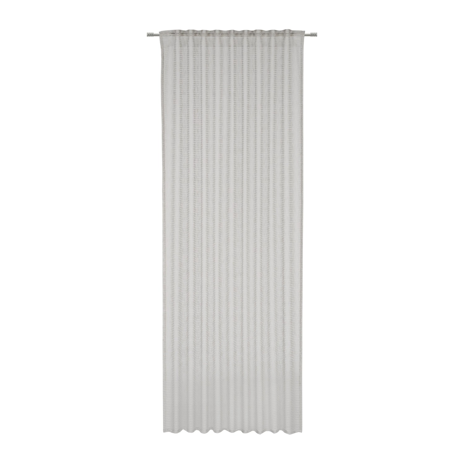 Premium Living Fertigvorhang Luka Grau ca. 135x245cm