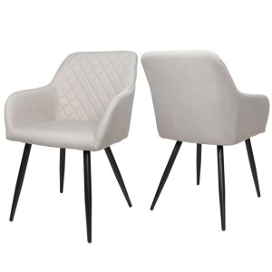 Albatros Esszimmerstuhl SILA 2er Set Beige