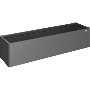 Biohort Pflanzbeet Belvedere Mini, Gr. 200, dunkelgrau-metallic, für Garten, Balkon und Terrasse.