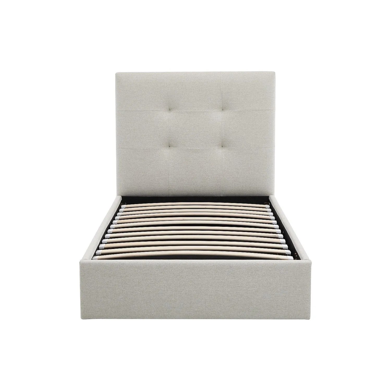 Vente-unique Bett Mit Bettkasten Calinida Beige 98 cm