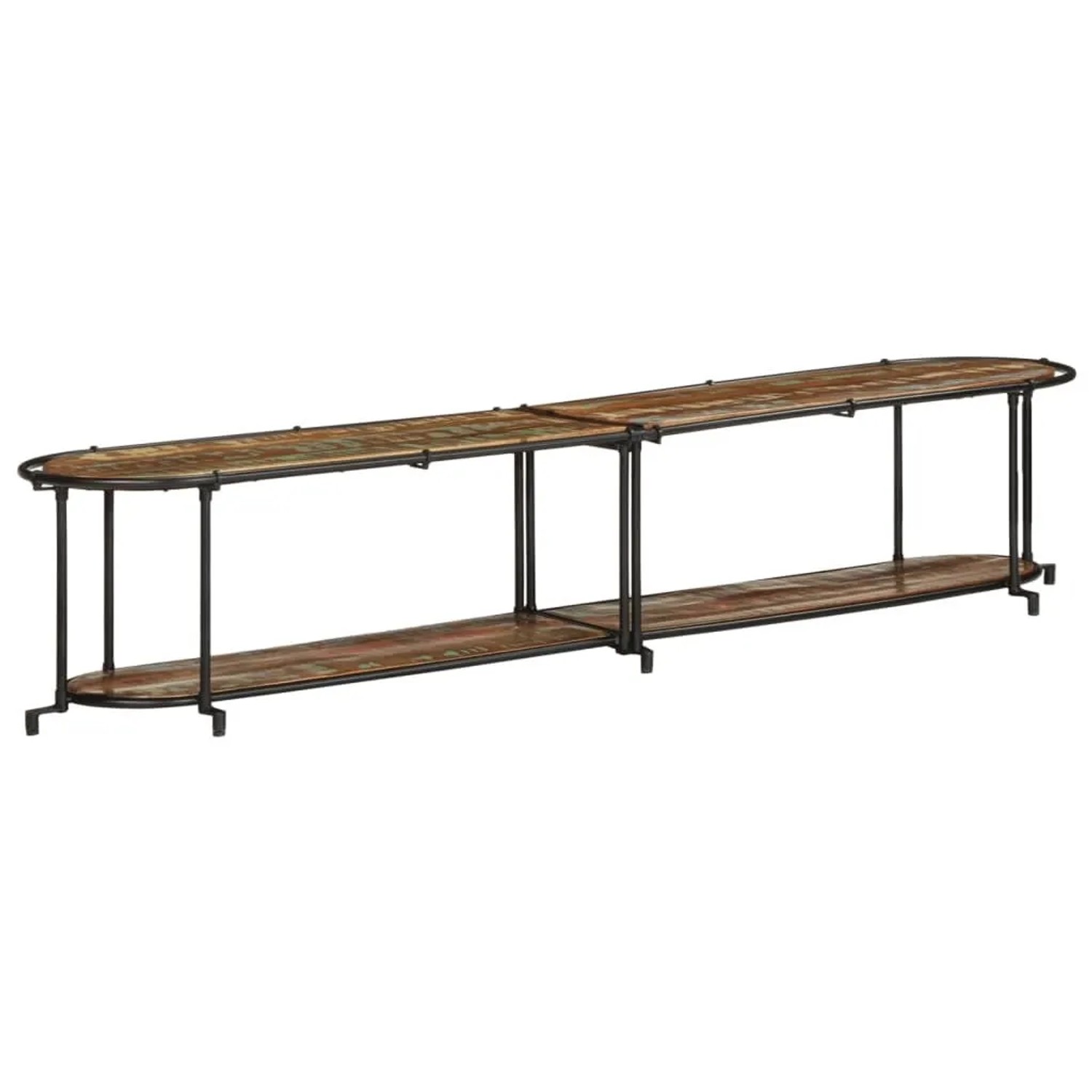 Thumbnail - vidaXL TV-Regal 200x42x40 cm Altholz Massiv 4013496