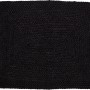 Schwarzer OBI Jute Teppich, 60x90 cm, aus natürlicher Jute für Wohnzimmer und Flur.