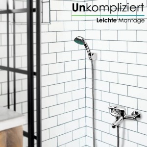 Zilan ZLN-7710 Bad-Armatur Badewannenarmatur mit Handbrause
