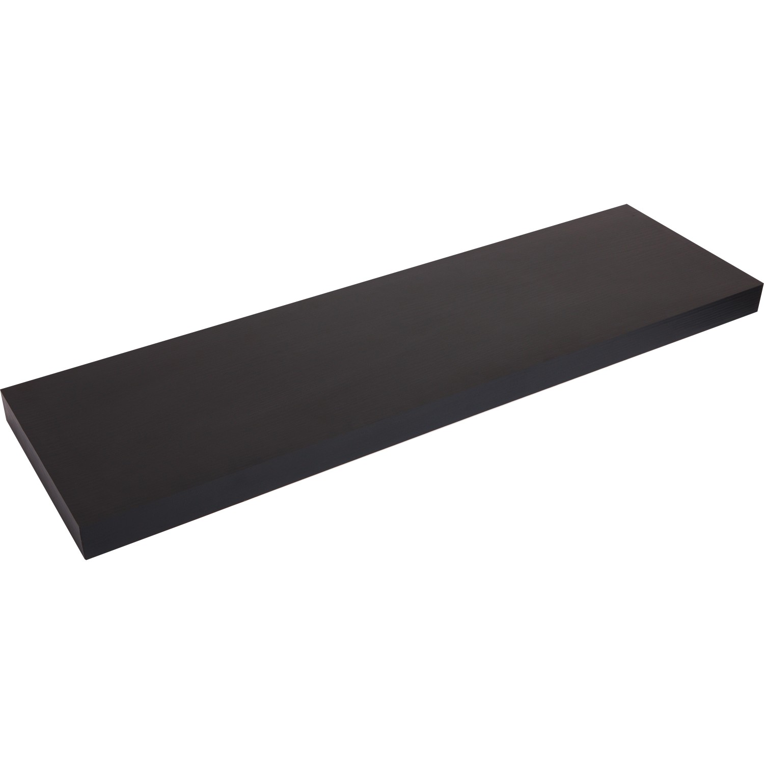 Wandregal Carlton 80 cm x 24 cm x 3,8 cm Schwarz günstig online kaufen