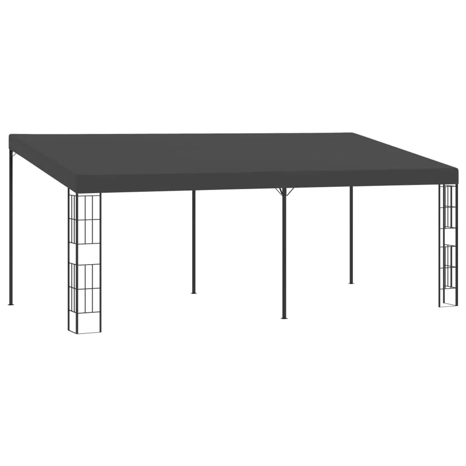 vidaXL Wand-Pavillon 3x6 m Anthrazit Stoff 47992