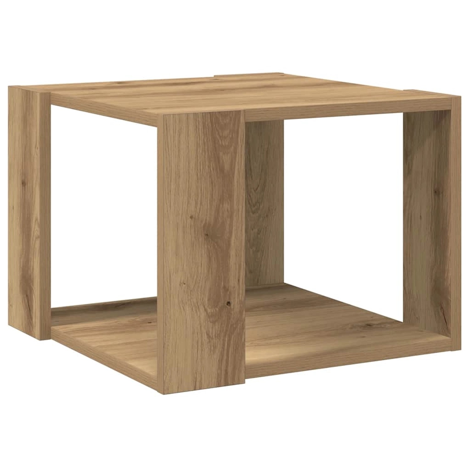 vidaXL Couchtisch Artisan-Eiche 40x40x30 cm Holzwerkstoff 856495