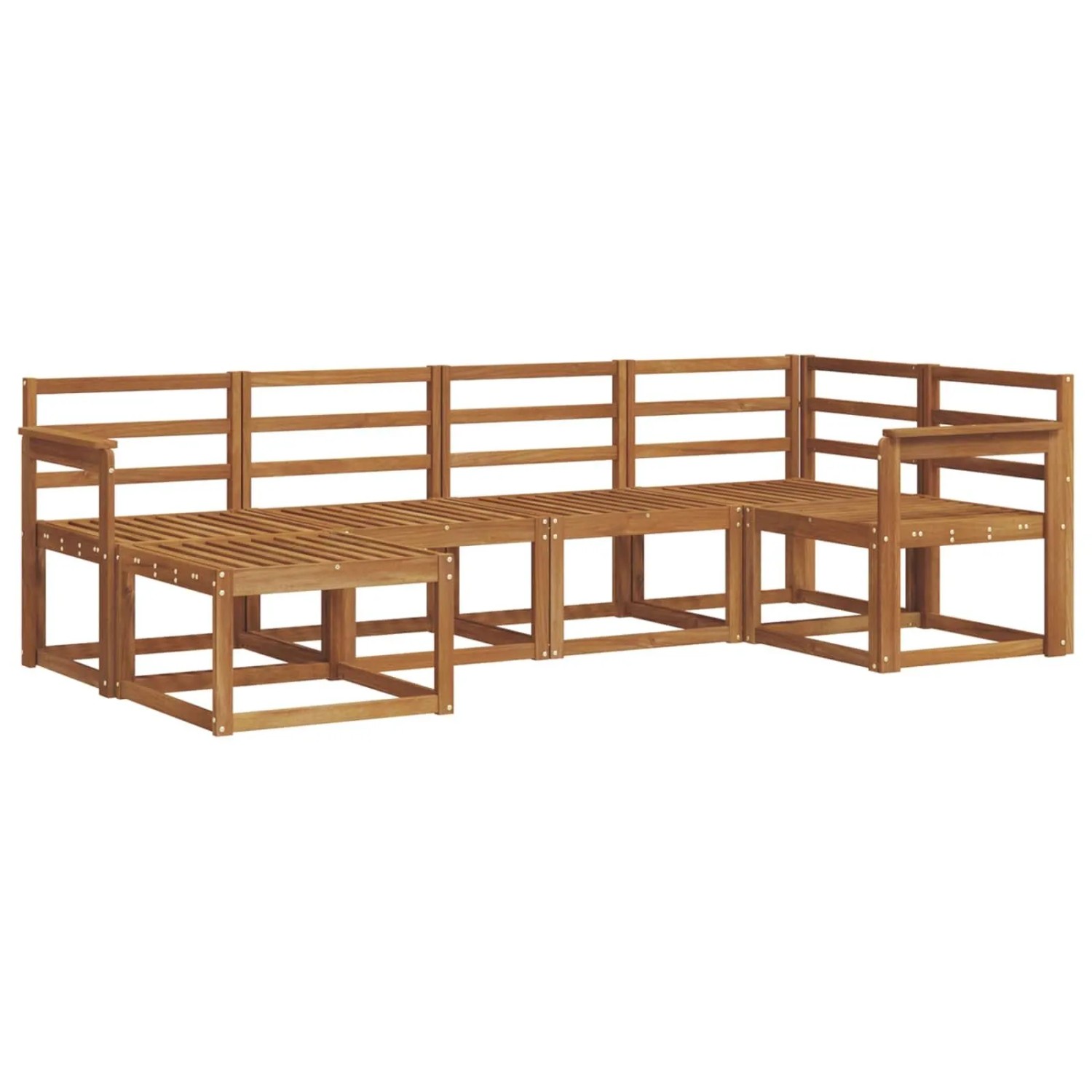 Thumbnail - vidaXL Outdoor-Sofagarnitur 6 Stk Natur 3366627