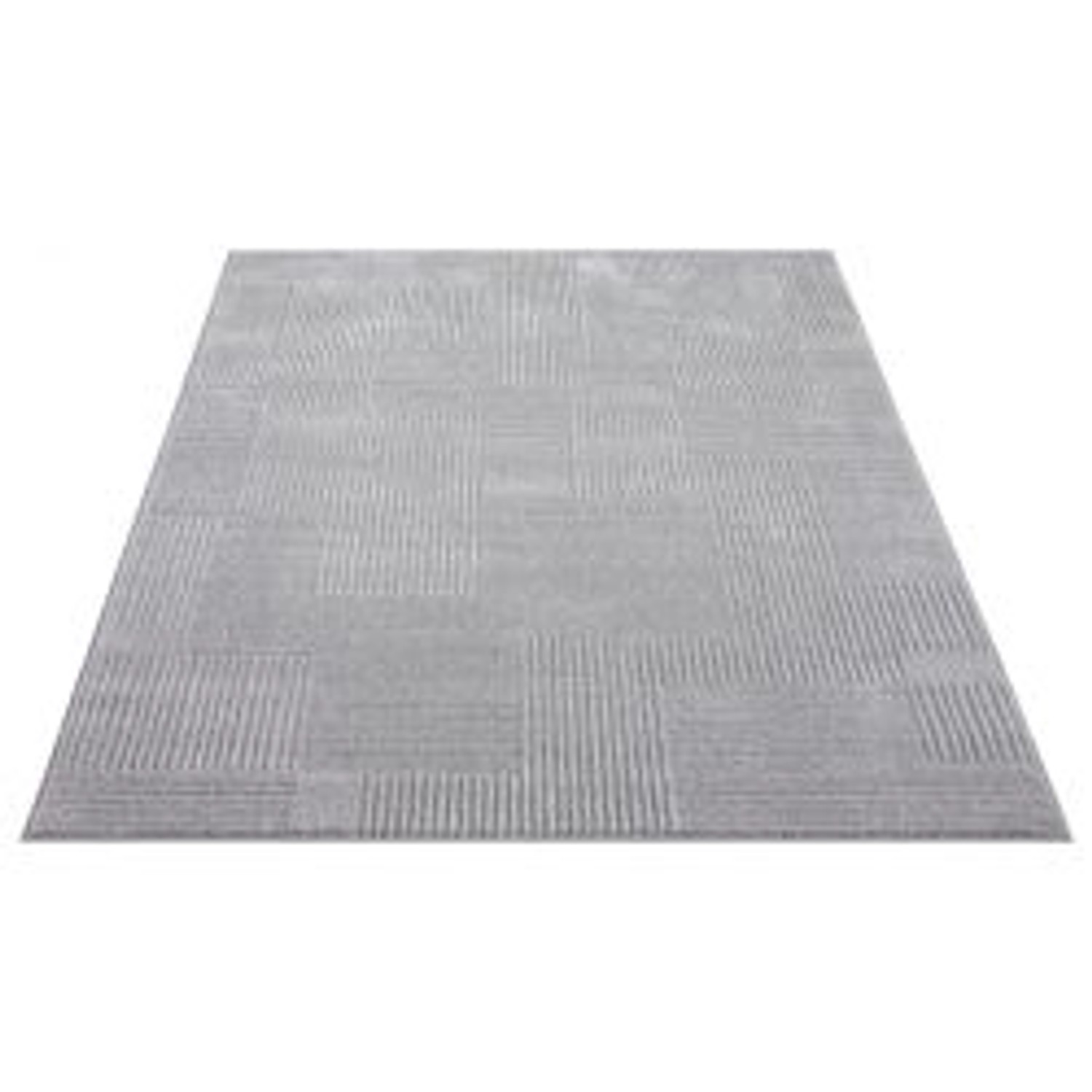 payé Teppich Esso 17 Hochflor 120x170 cm Grau günstig online kaufen
