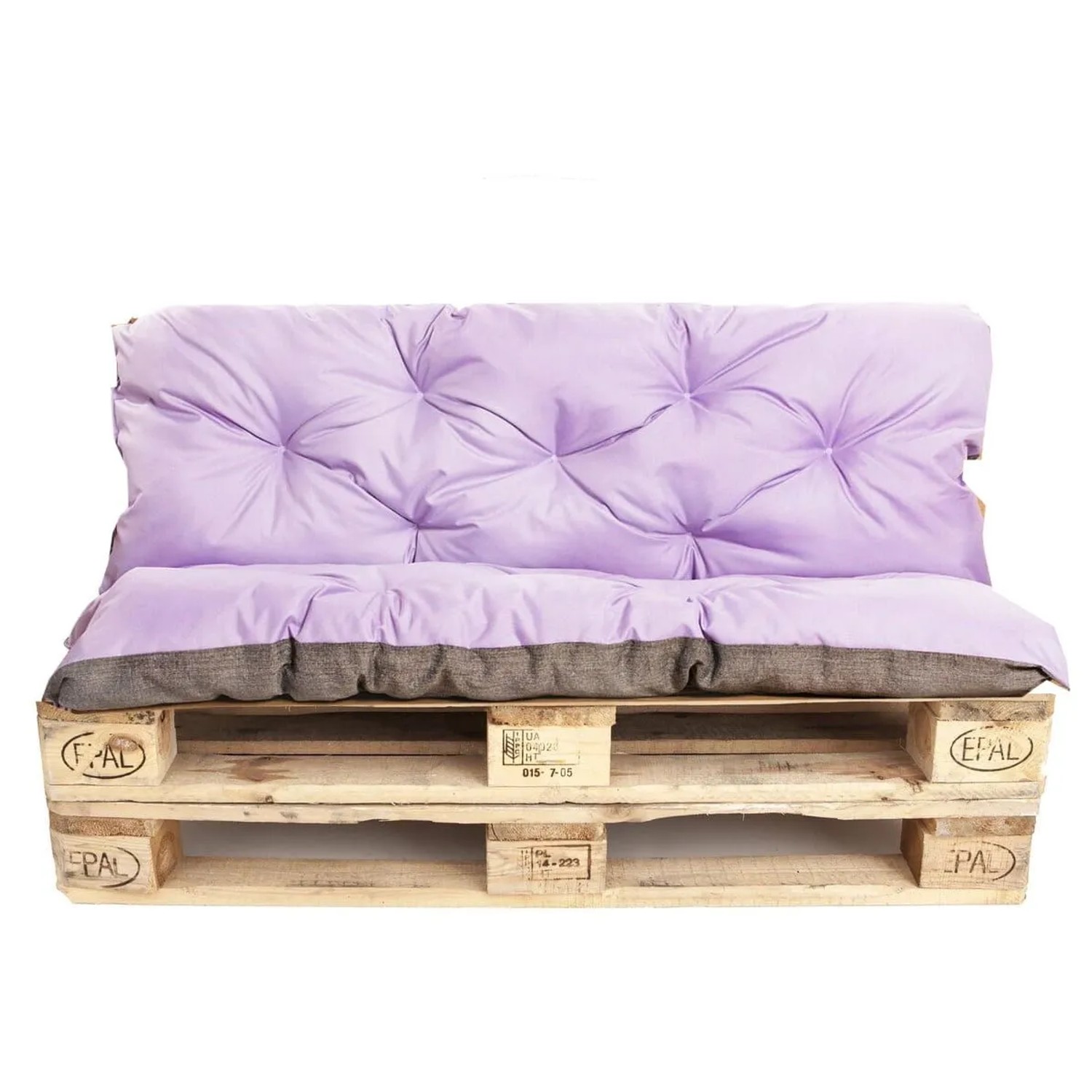 Setgarden Enkel Set Palettenkissen 120x80x50cm Sitzkissen + Rückenkissen 1t günstig online kaufen