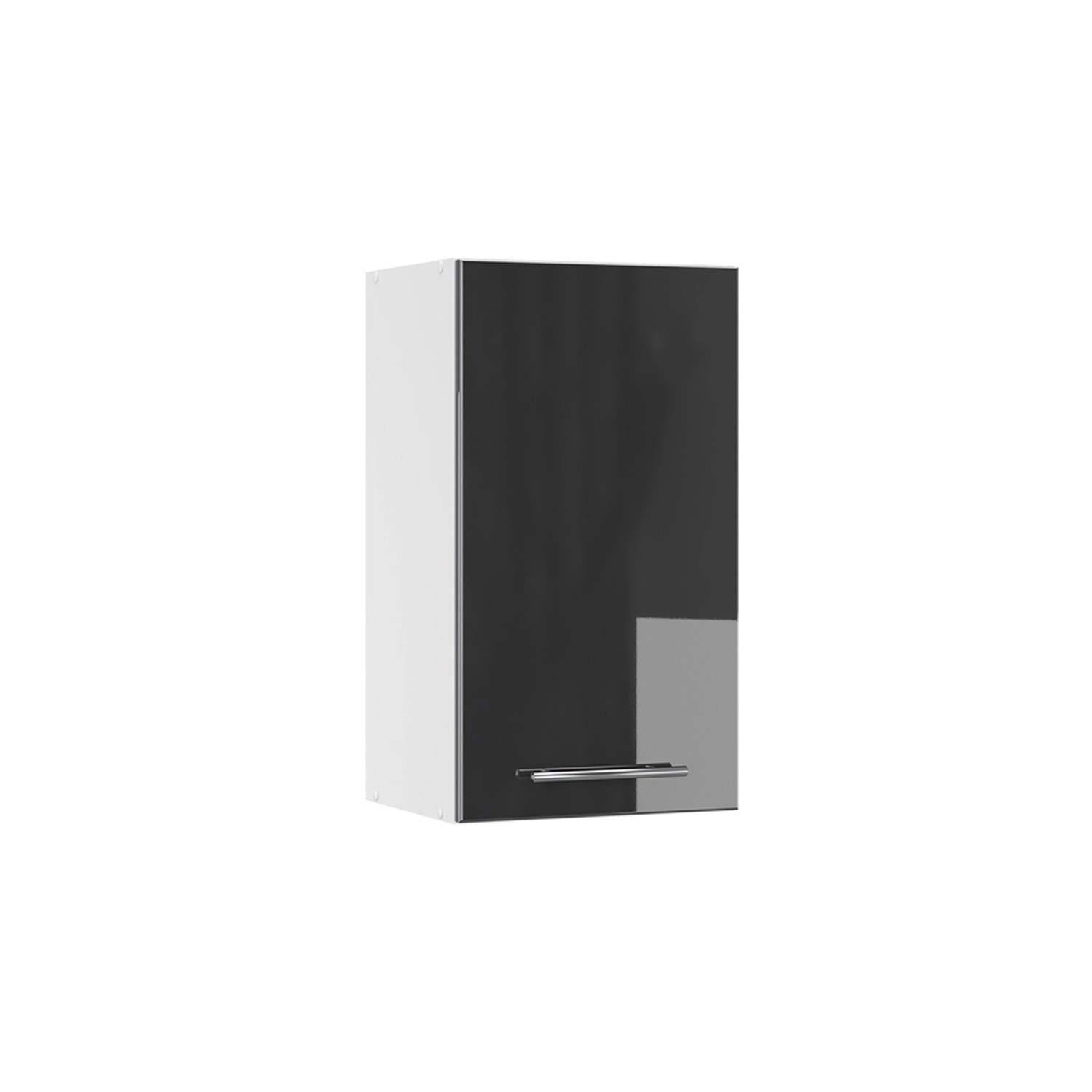 Vicco Hängeschrank Fame-Line Hängender Küchenschrank Anthrazit Hochglanz/Weiß 40 cm