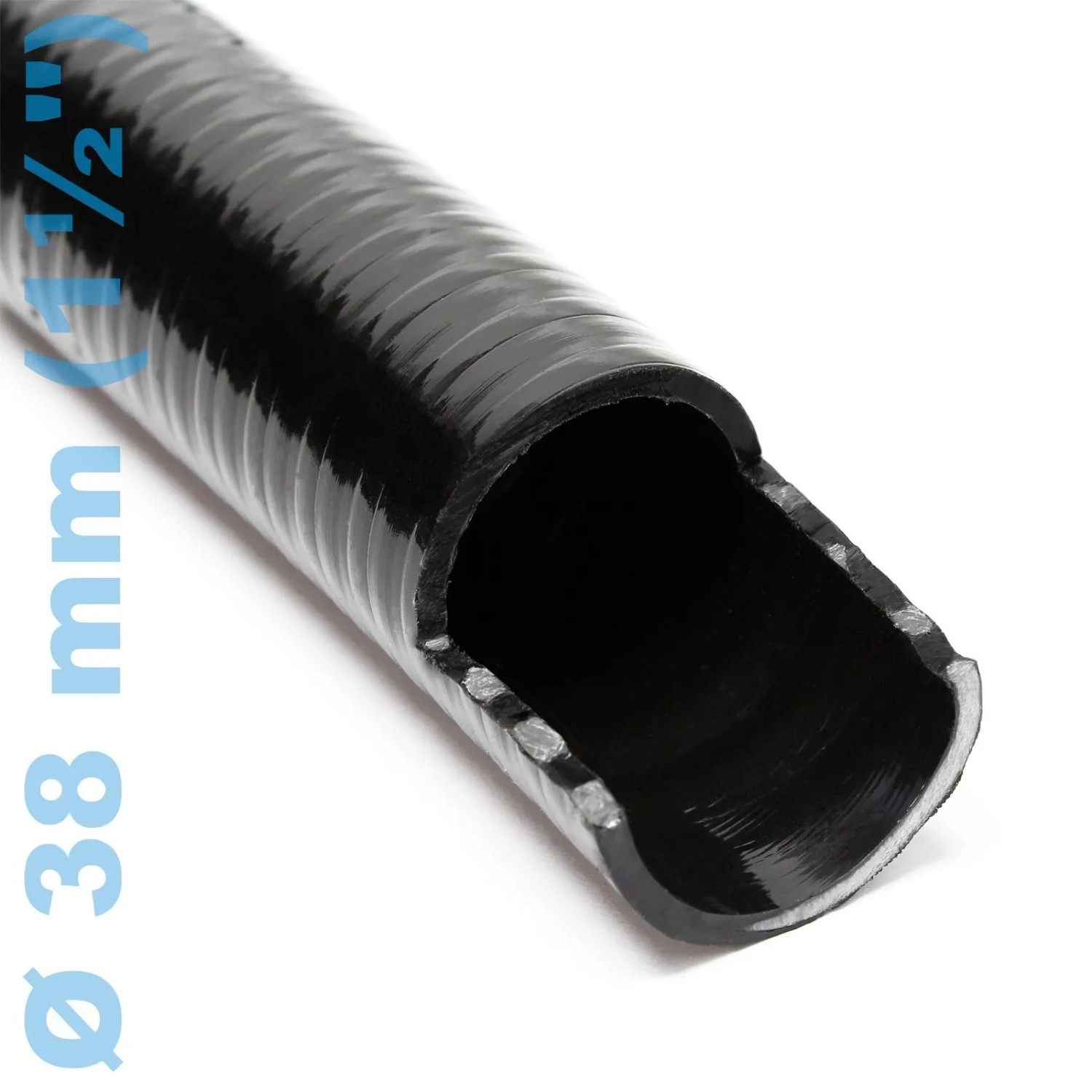 Wiltec Luisiana Om/I 25M Druck- Und Saugschlauch Ø38Mm 420G/M Pumpenschlauch_2
