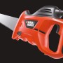 Black+Decker Elektro-Handsäge KS880EC, 400 W, orange/schwarz. Stichsäge für präzise Schnitte.