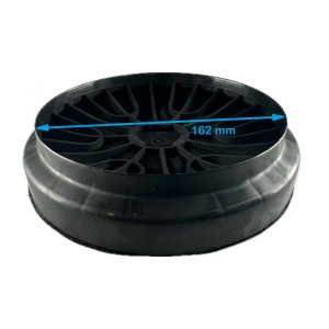 AIR2GO Aktivkohlefilter für Siemens Dunstabzugshauben, 2er-Set, Ø 162mm.