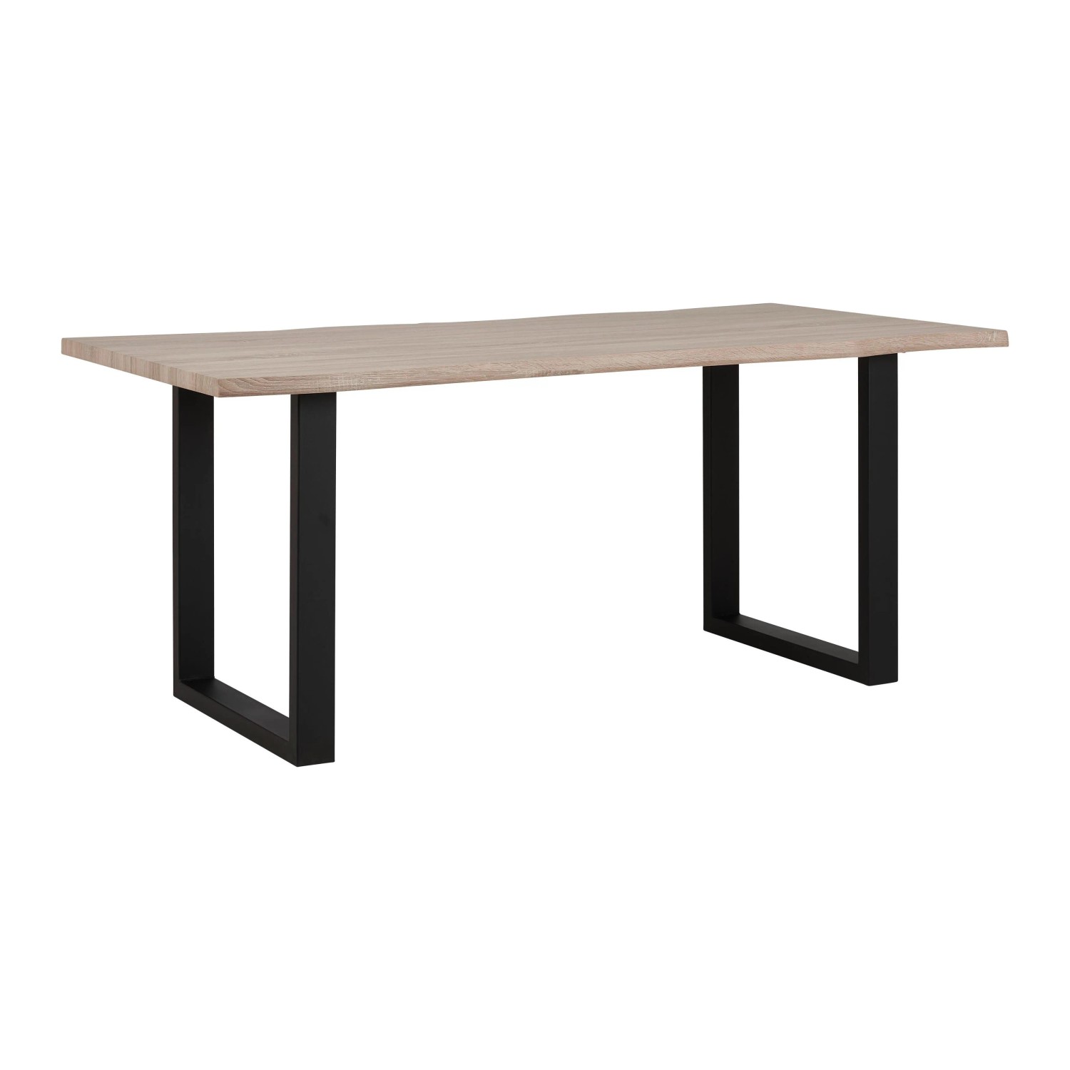 Bessagi Home Esstisch Elicia Eichefarben MDF ca. 180/90/76 cm