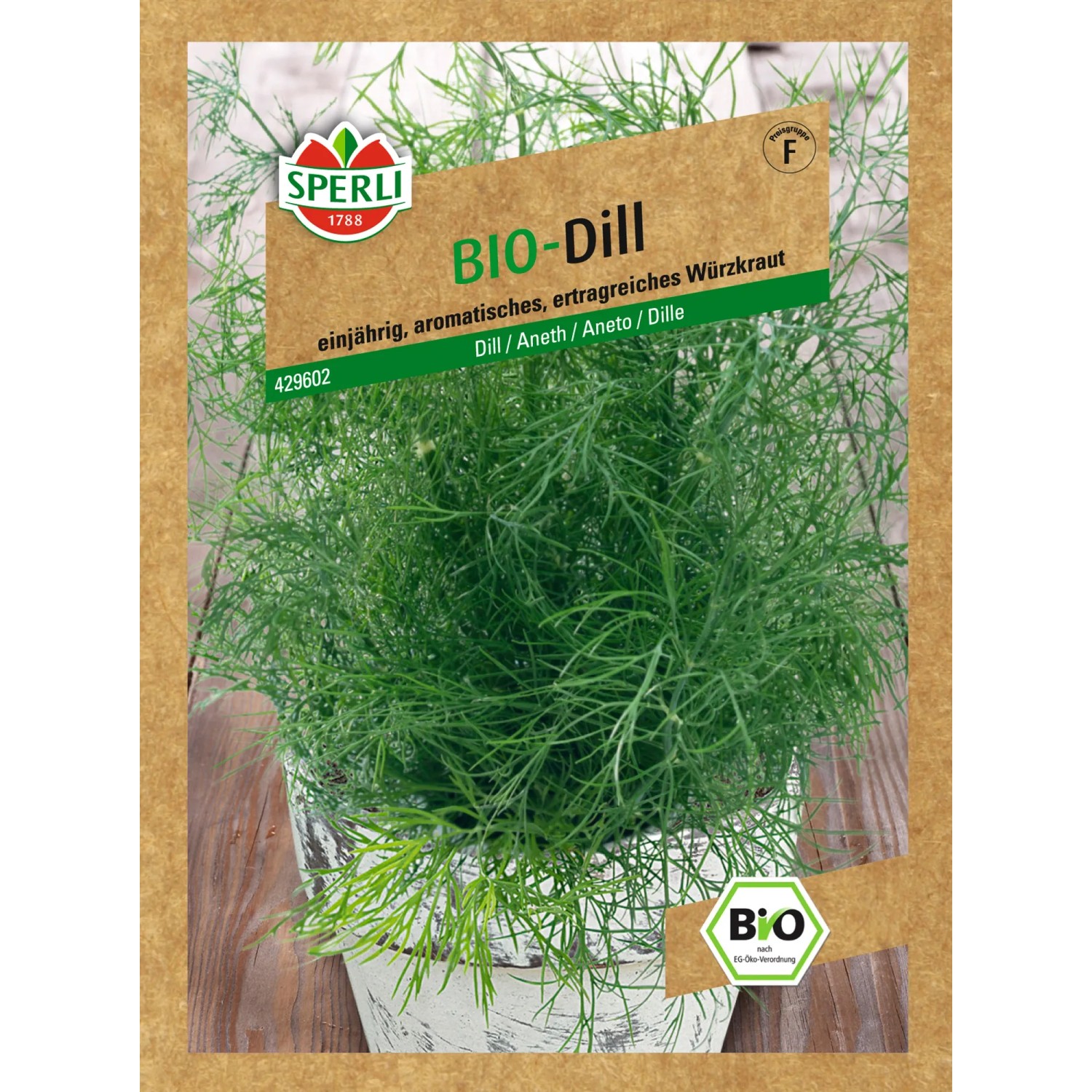 Sperli Kräuter Dill "Goldkrone"