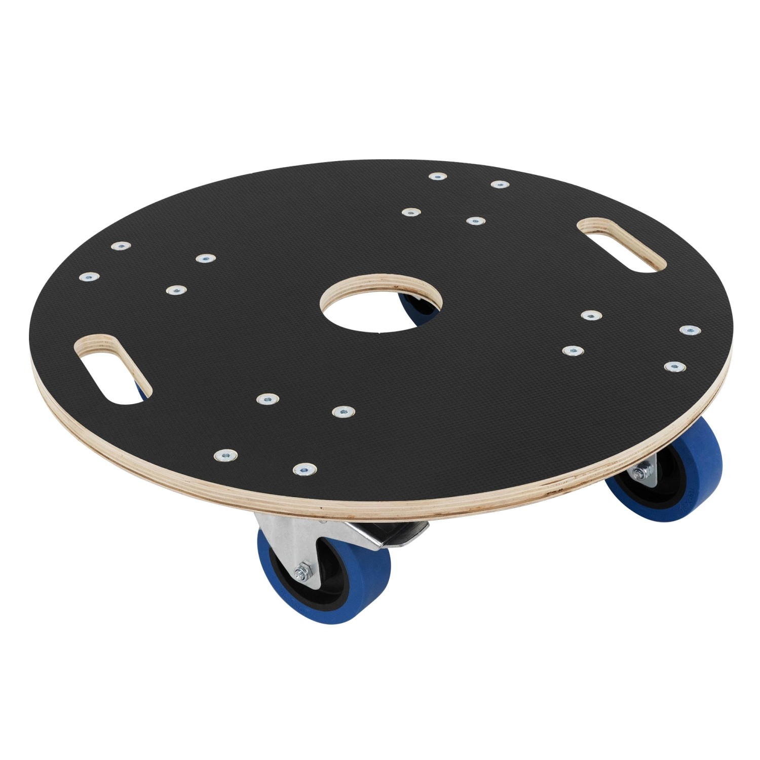 ECD Germany Transportroller Rund 57x14,5 cm Rollbrett mit Siebdruckplatte 8 günstig online kaufen