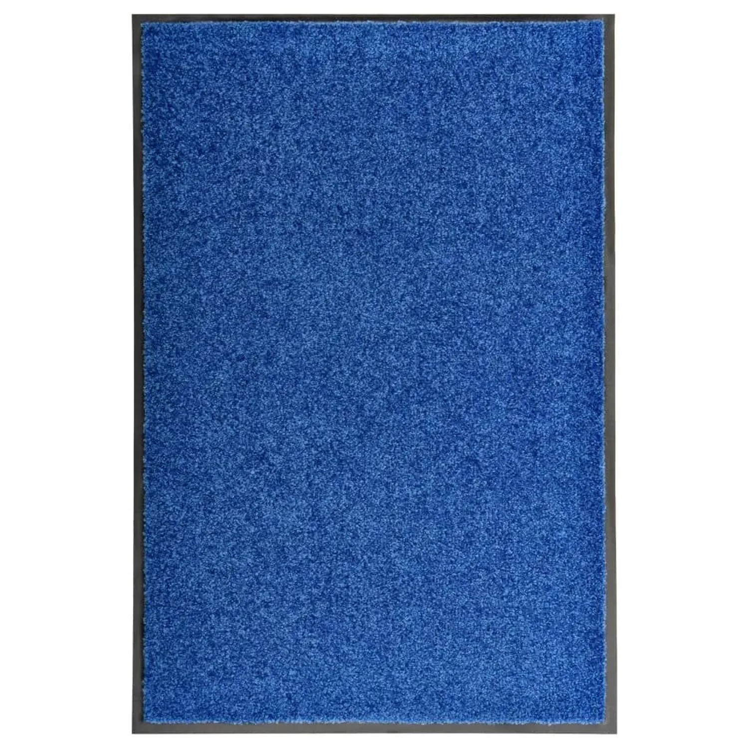 vidaXL Fußmatte Waschbar Blau 60x90 cm 323440 günstig online kaufen