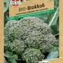Sperli Bio Brokkoli "Bobby" Samenpackung mit Brokkolikopf im Vordergrund.