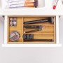 Relaxdays Schubladenorganizer Bambus Natur 4 Fächer 28 cm x 16 cm x 4 cm_5