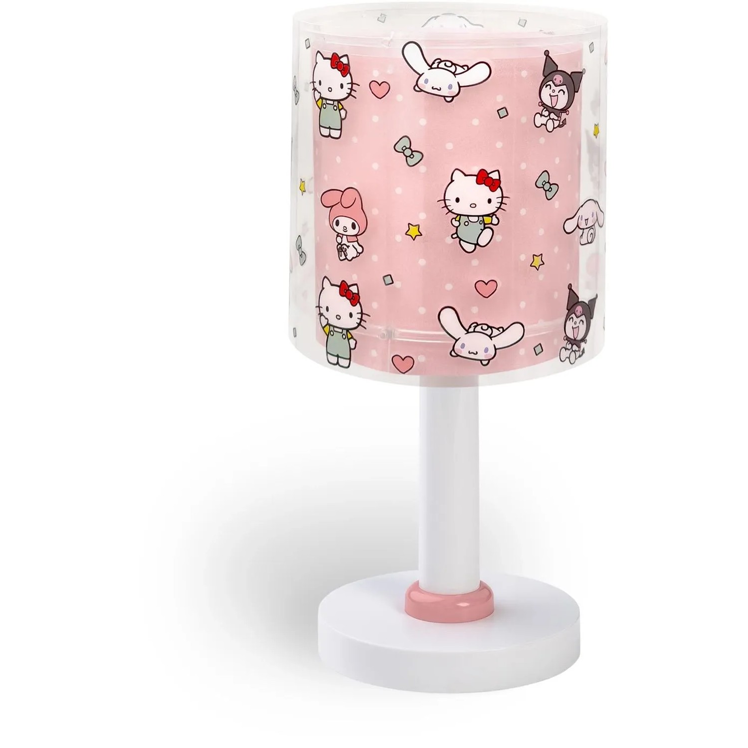 Dalber Nachttischlampe LED Nachtlicht für Kinder Hello Kitty & Friends Kuromi My Melody und Cinnamoroll