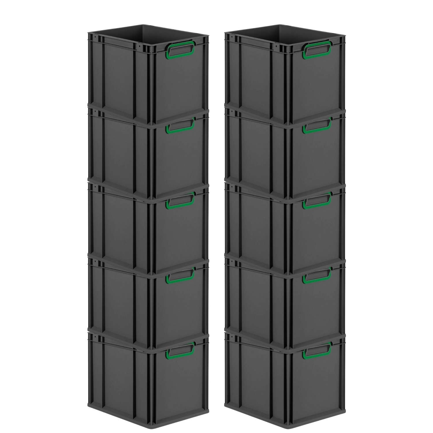 PROREGAL SparSet 10x Eurobox Nextgen Color HxBxT 32x30x40cm 30 Liter Griffe günstig online kaufen