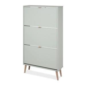 Furn.Design Schuhschrank in Grün 70 x 125 cm Aldan