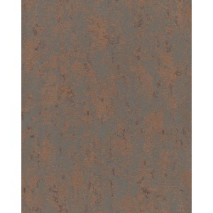 Marburg Vliestapete Avalon in Kupfer mit Struktur für Wohnräume.
