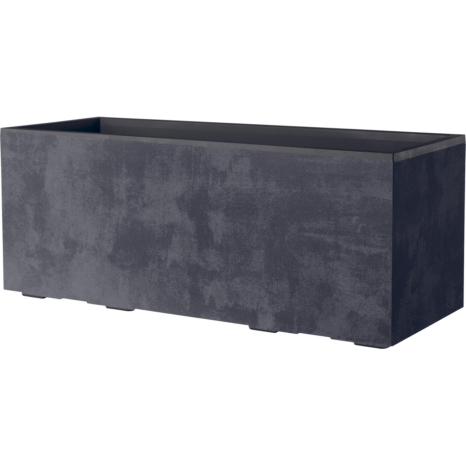 Deroma Pflanzkasten Millennium 39 cm x 99,3 cm x 37,6 cm Anthrazit